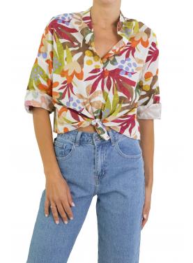 Camicia fantasia multicolor